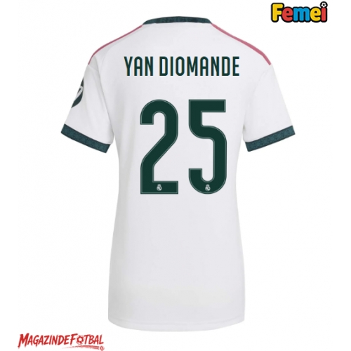Real Madrid Yan Diomande #25 Tricou Fotbal Replică 2026-27 Femei Acasa Real Madrid Yan Diomande #25 Tricou Fotbal Replică 2026-27 Femei Acasa
